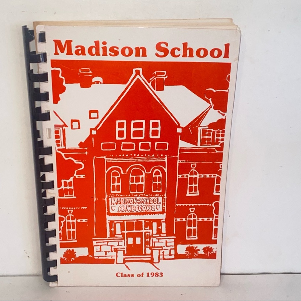 Vintage 1983 Madison Illinois School Cookbook